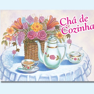 Convite Ch de Cozinha Ref. 15 - Junco (8 unid.)